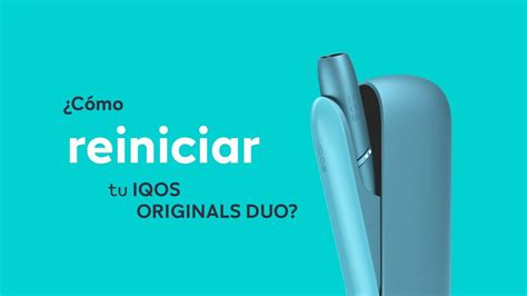 iqos originals duo reiniciar